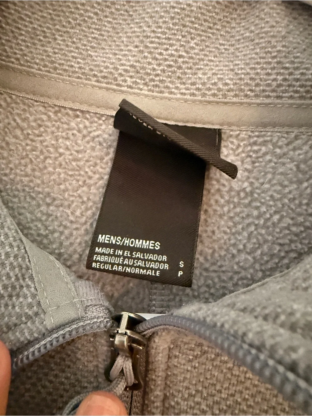 The North Face light gray